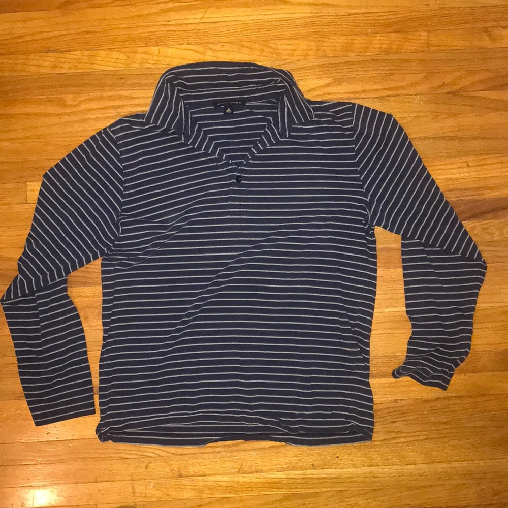 Banana Republic long sleeved polo